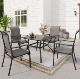 5 Piece Patio Dining Set