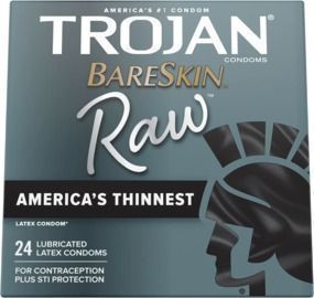 Trojan BareSkin Raw Thin Condoms