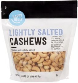 Happy Belly Roasted & Lightly Salted 16-Oz Cashews