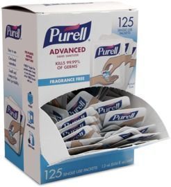 Purell Single 125-Ct Advanced Hand Sanitizer Gel