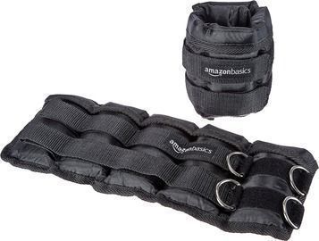 2 Pack Amazon Basics Adjustable 2.5lb Ankle and Leg Weights