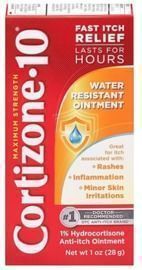 Cortizone-10, Water Resistant Anti-Itch Ointment, 1oz