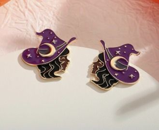 Witch Stud Earrings