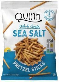 Quinn Sea Salt Pretzel Sticks, 5.6oz