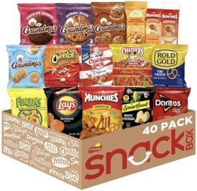 Frito Lay Ultimate Assorted Snack Care Package, 40 Pack