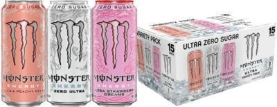 Monster Energy Ultra Variety Pack - 15 PACK