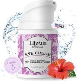 LilyAna Naturals Under Eye Cream for Wrinkles/ Dark Bags and Puffiness