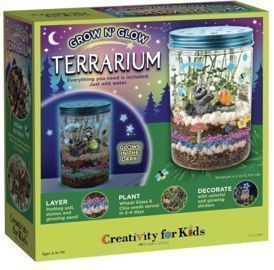 Creativity for Kids Grow 'N Glow Terrarium Kit