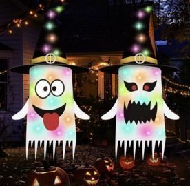 LED Light Hanging 29.5" Halloween Decorations