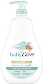 Baby Dove 20-Oz Sensitive Skin Fragrance Free Moisture Wash